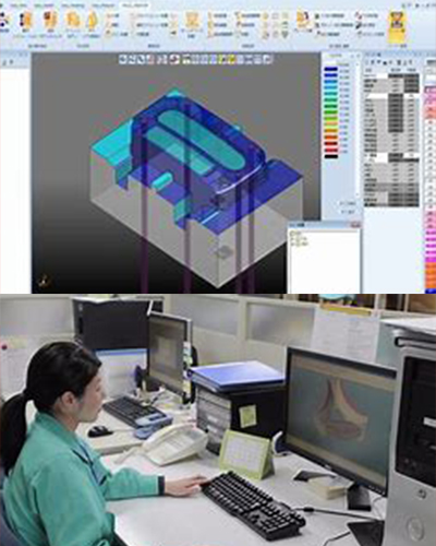 金型設計イメージ画像